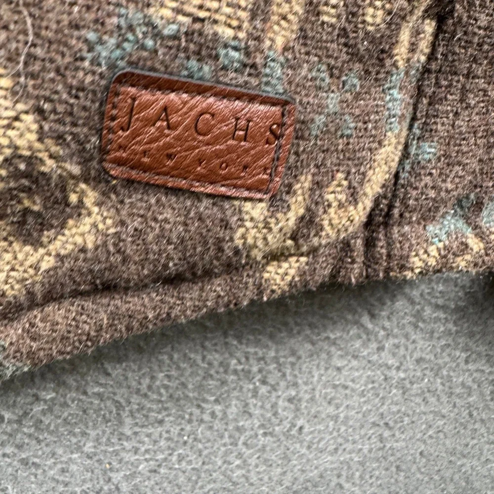Jachs New York Shacket Mens XL Brown Aztec Wool Blend Southwestern Cabin